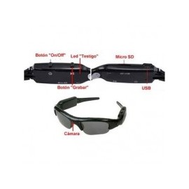 Micro Camara Lentes Espia Filtro Uv Hd Spy