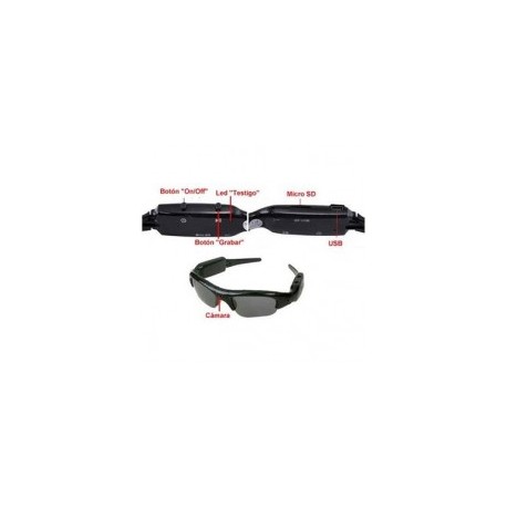 Micro Camara Lentes Espia Filtro Uv Hd Spy