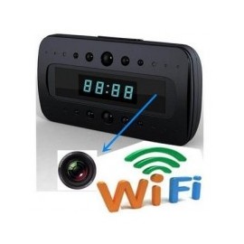 Reloj Despertador Camara Espia Wifi 24 Hr...