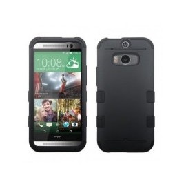 Funda Protector HTC One M8 Negro Mate...