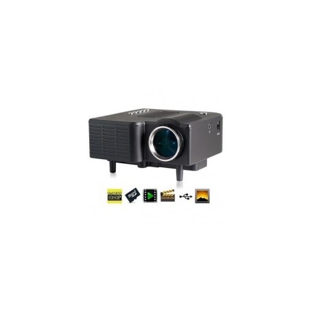 Vara 60 "proyeccion Mini proyector con 8GB