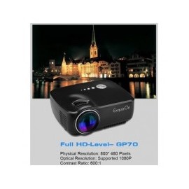 Exquizon GP70 Proyector 1080P 1200 Lumens