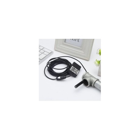 EH 9mm6-LEDWIFI endoscopio 1M-Negro