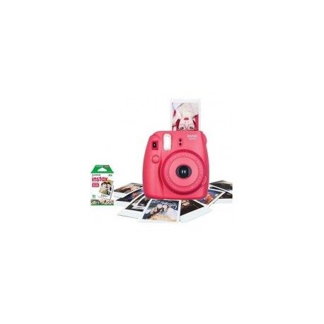 Camara Instax Mini 8 Rasberry + Rollo De...