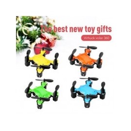 RC Nano Mini Drone Virhuck volar-360 Luces...